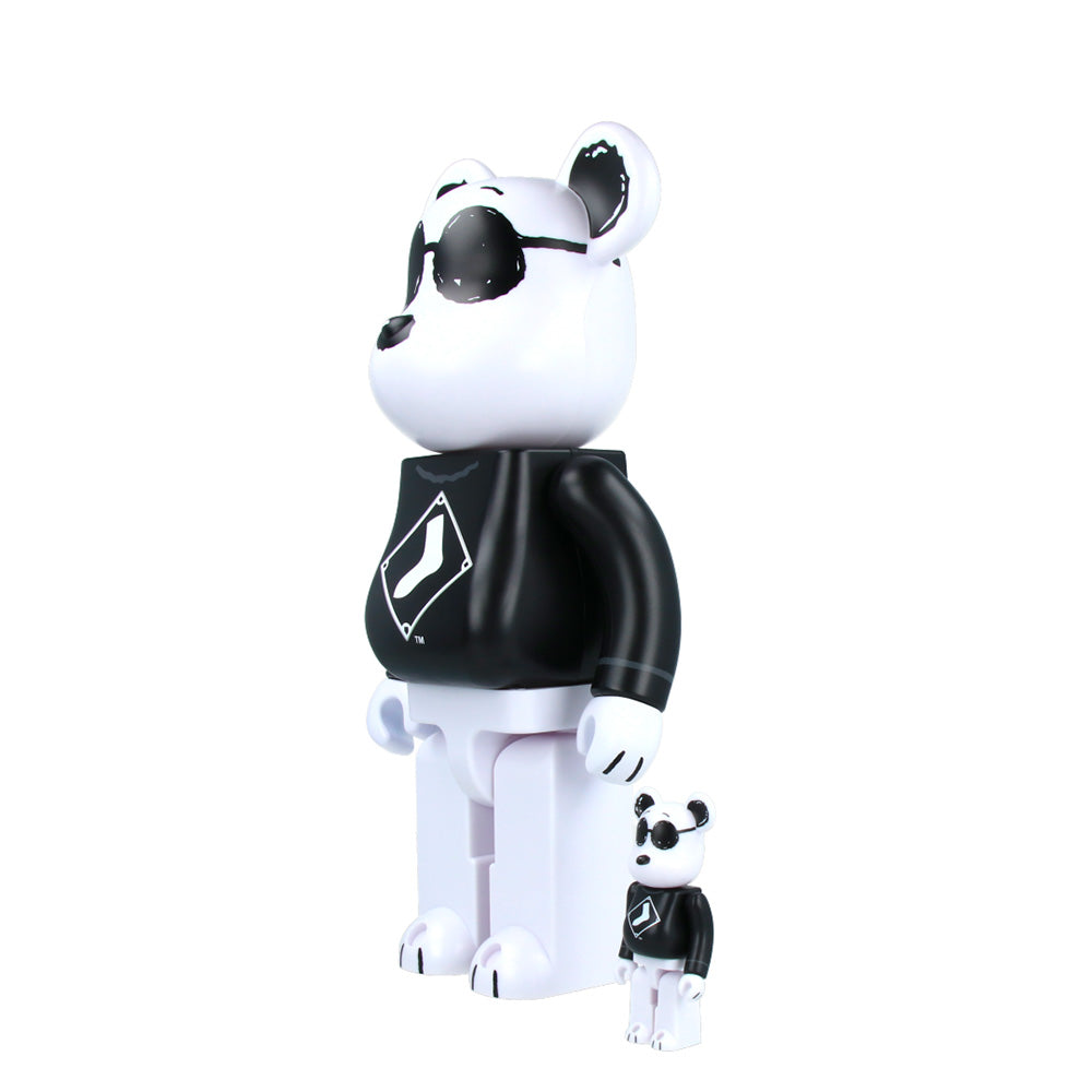 400% + 100% MLB x Bearbrick Snoopy (Chicago White Sox) Collectible Figure - Perfect for Sports Fans, Anime Collectors & Home Decor