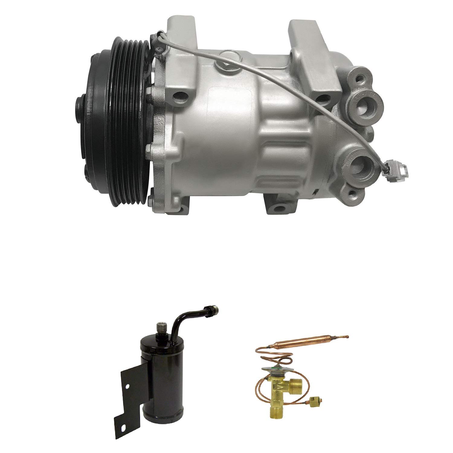 RYC Remanufactured AC Compressor Kit KT DC49 - Compatible with [Vehicle Models] | High Performance Auto Air Conditioning Compressor Replacement | Perfect for Summer Driving & Hot Weather Commuting