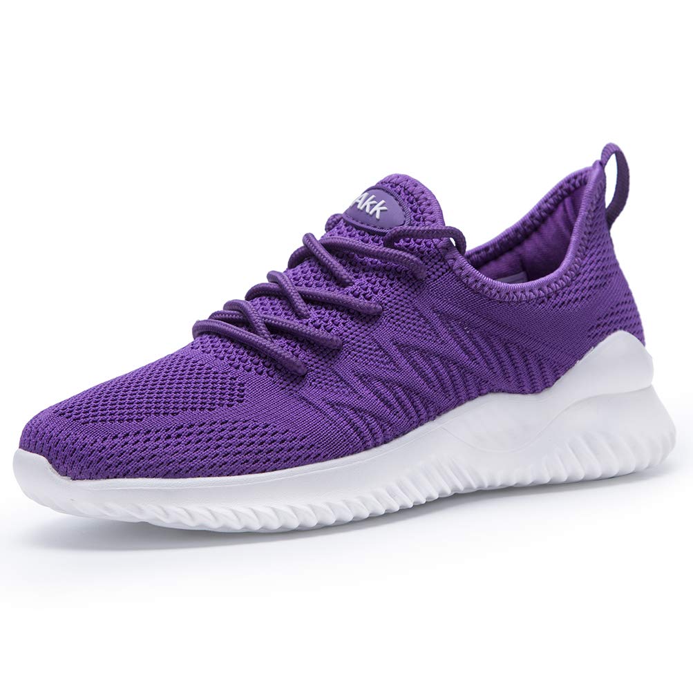 Akk Women's Slip-On Walking Tennis Shoes - Lightweight Memory Foam Casual Sneakers for Gym, Work, Travel & Everyday Wear | Comfortable Athletic Shoes for Women