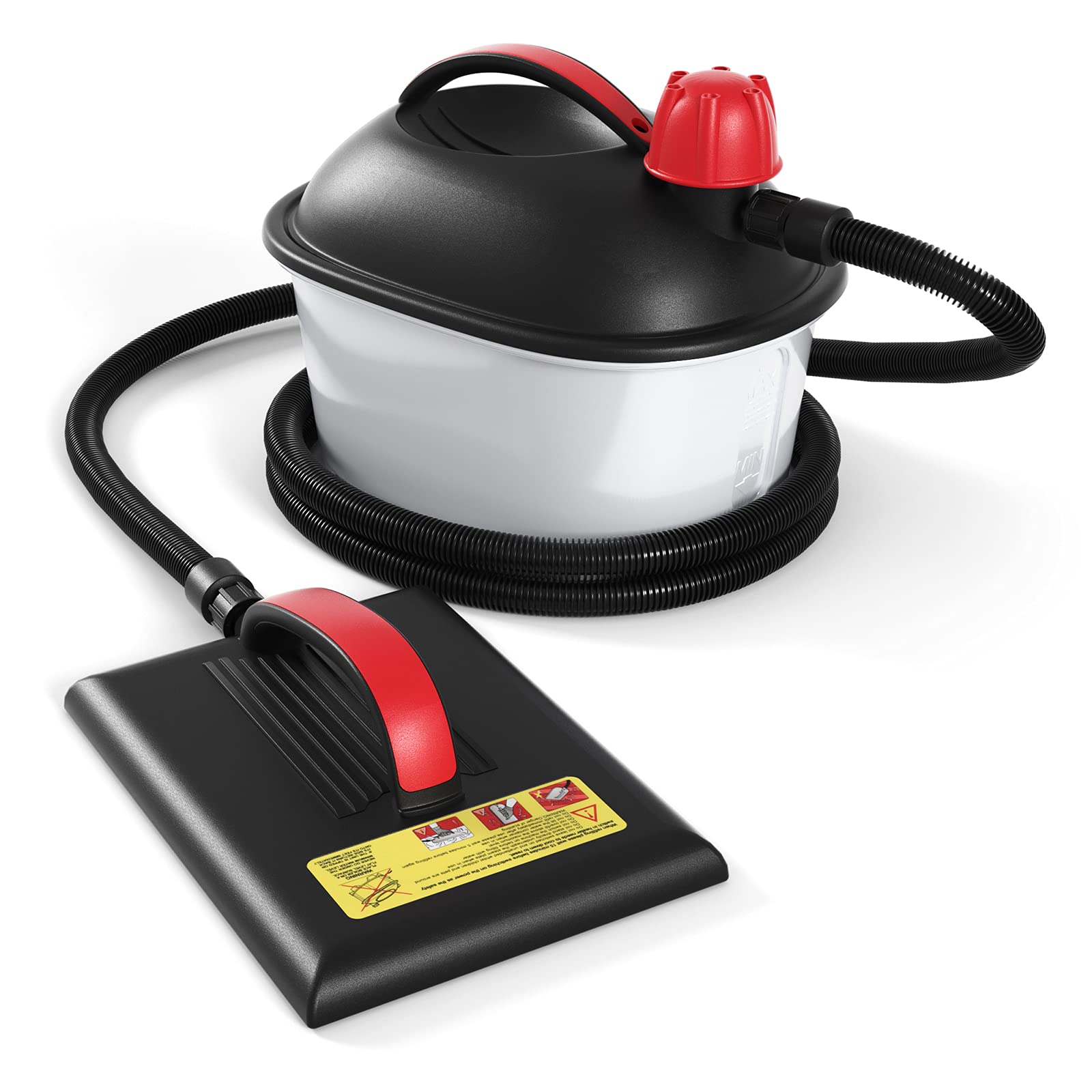 Goplus Wallpaper Steamer - Chemical-Free Wallpaper Remover with 10FT Hose & Large Steam Plate - Perfect for Home Renovation, DIY Projects, and Wallpaper Removal