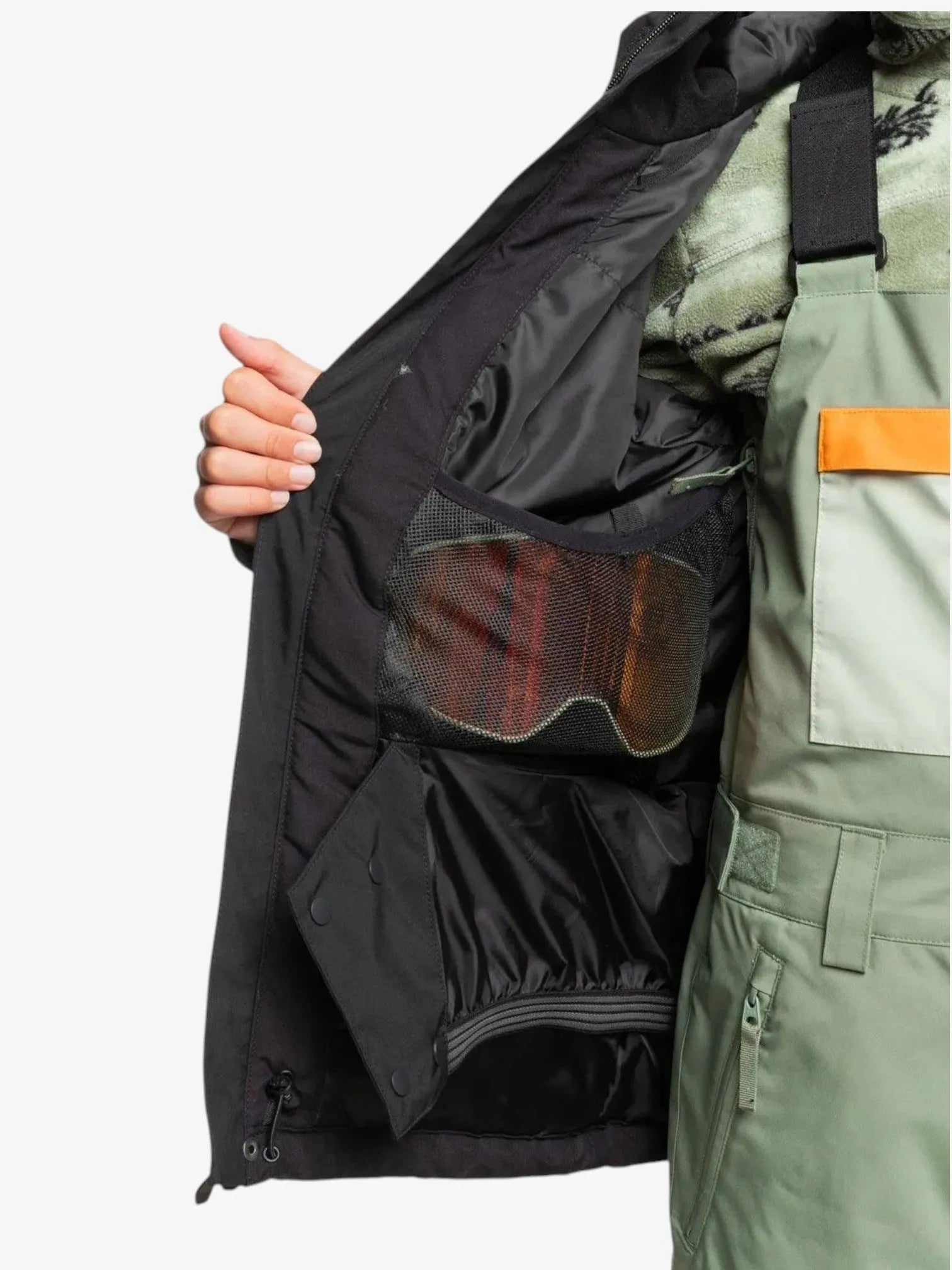 Quiksilver Snow Mission Solid Black Kids Snow Jacket - Warm & Waterproof Winter Coat for Boys & Girls - Perfect for Skiing, Snowboarding & Outdoor Adventures