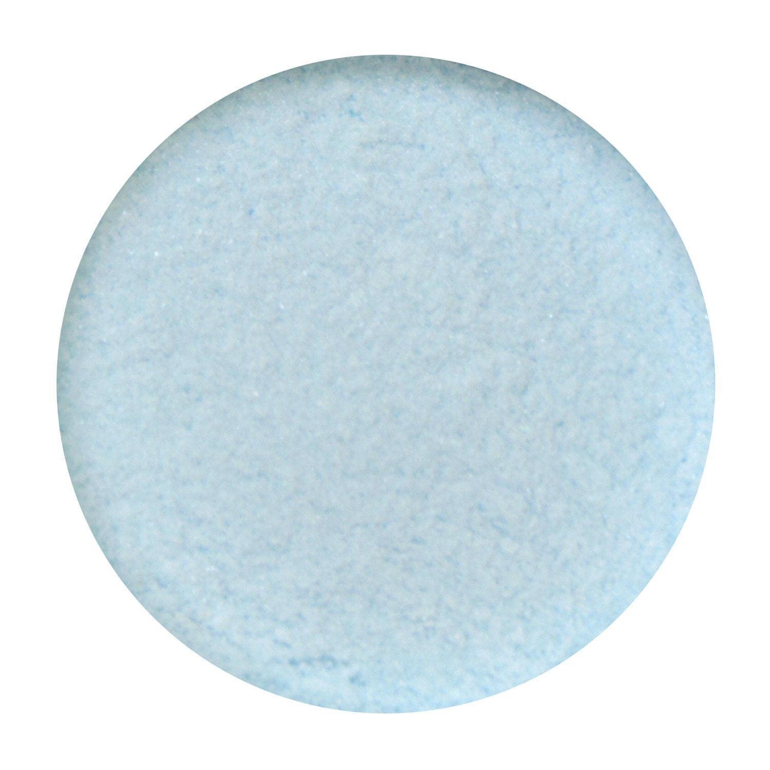 8.5 Oz Sky Blue Transparent Powder Frit - 96 COE Glass Fusing Supply for DIY Jewelry, Stained Glass & Art Projects - Perfect for Kiln Work, Mosaics & Home Decor Crafts