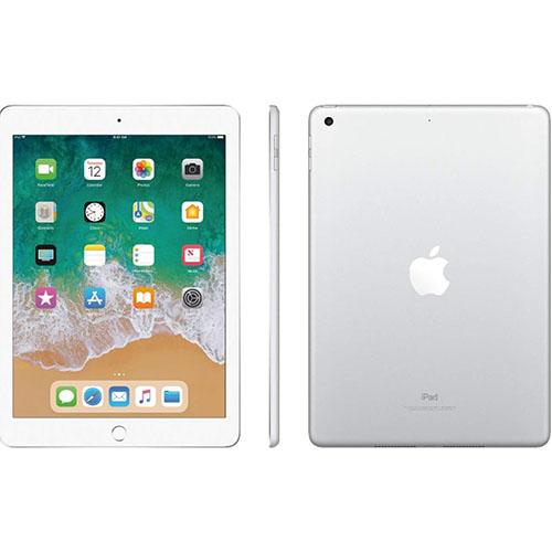 Apple iPad 5th Generation 9.7-inch (2017 Model) 32GB Silver - WiFi + Cellular - Tablet for Work, School & Entertainment
