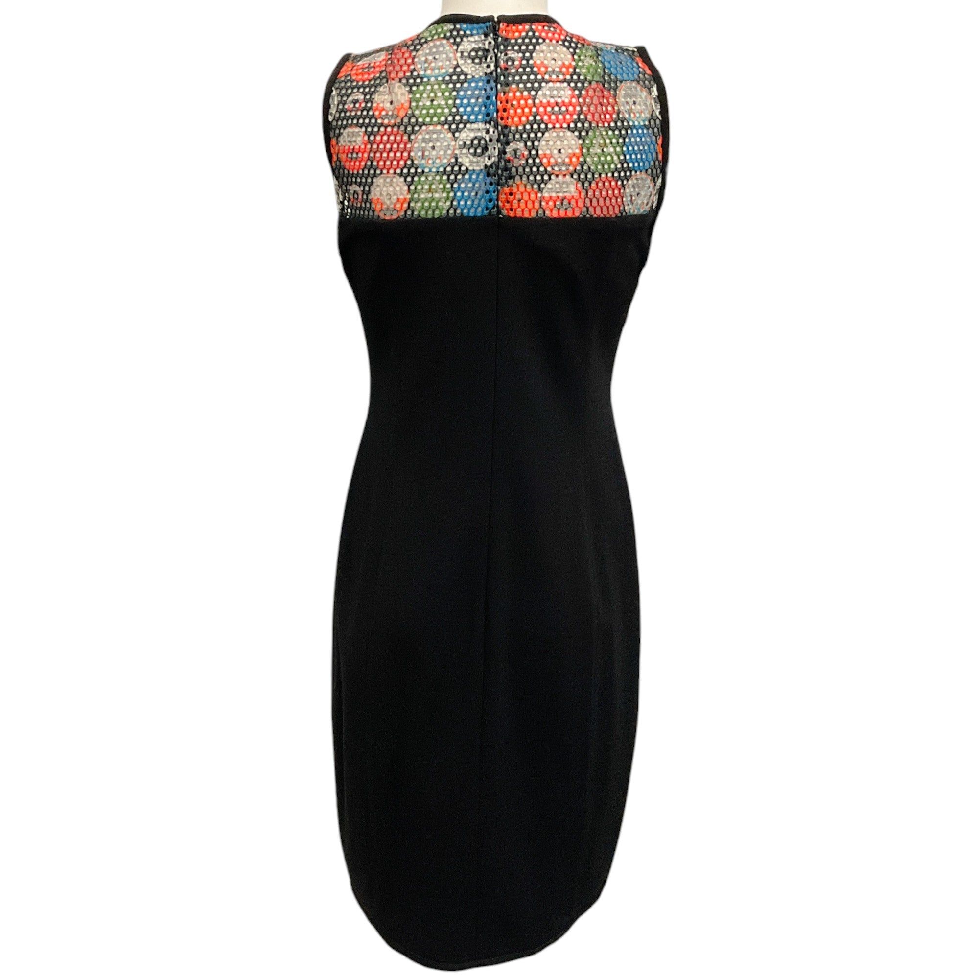Akris Punto Black Sleeveless Mesh Dress for Women - Elegant Cocktail Party & Evening Wear