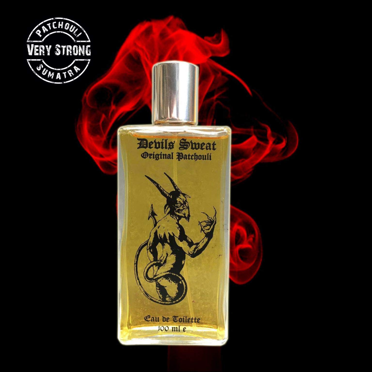 Patchouli Devil's Sweat Eau de Toilette Spray - 100ml Natural Fragrance for Men & Women - Perfect for Date Night, Parties & Everyday Wear