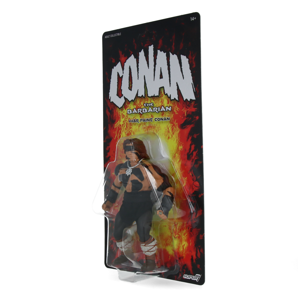 Conan the Barbarian War Paint Vintage Action Figure - Wave 2 Collectible Toy for Display & Gaming Scenes