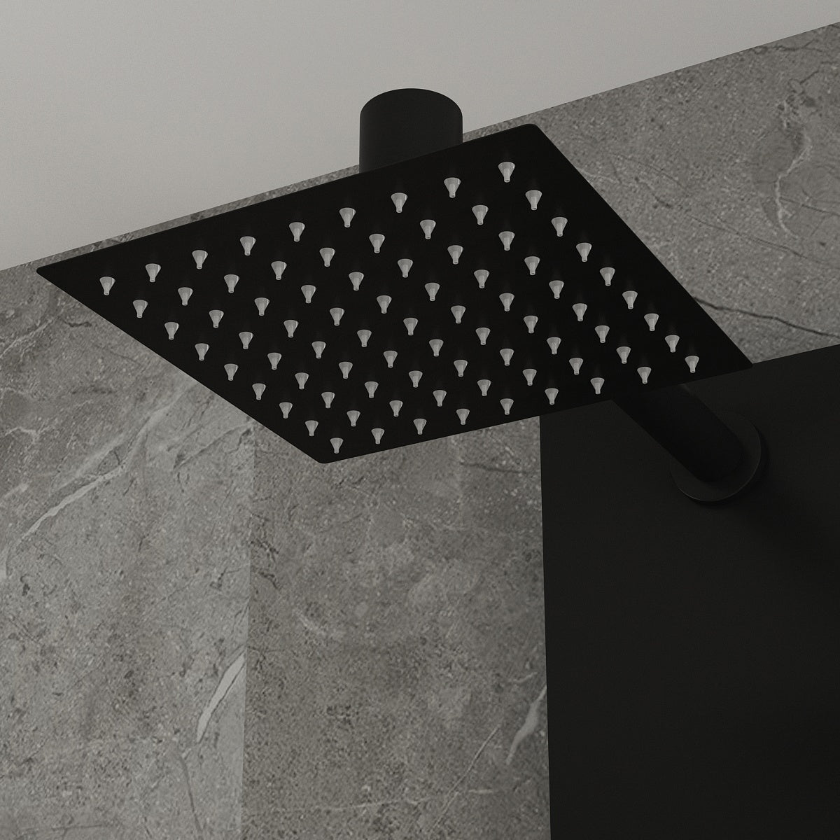 Premium Multi-Function Shower Panel System with Rainfall Showerhead, Handheld Spray & Waterfall Spout - Luxury Bathroom Upgrade for Spa-Like Experience