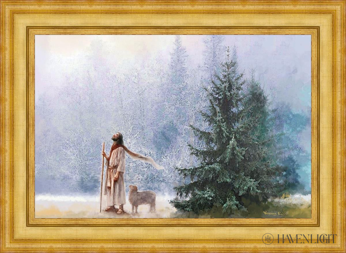 Heavenward By Yongsung Kim - Inspirational Christian Wall Art for Home & Office Decor - Perfect for Living Room, Bedroom, or Church