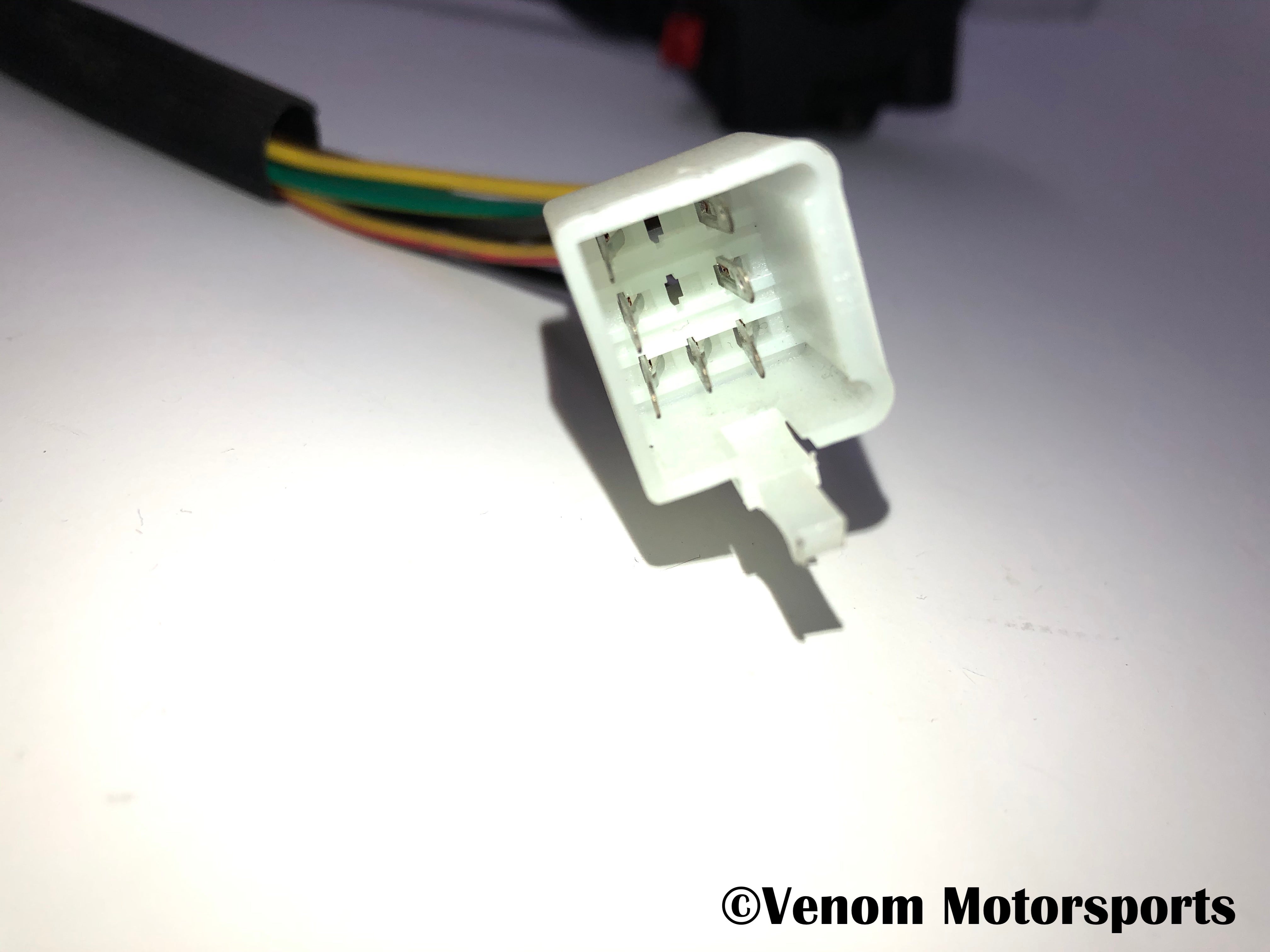 Venom X22 125cc Motorcycle Right Handlebar Switch Assembly (Part# 125001069) - Compatible with Dirt Bikes, ATVs & Off-Road Vehicles - Perfect for Replacement & Repair