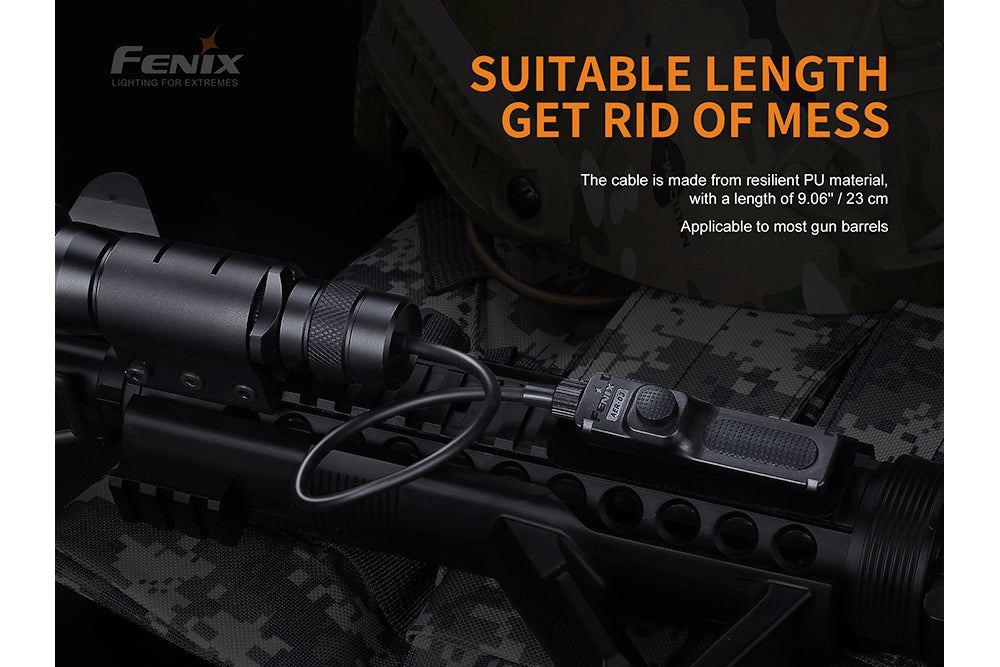 Fenix AER 03 V2 Tactical Remote Pressure Switch for Flashlights - Perfect for Hunting, Camping & Emergency Use