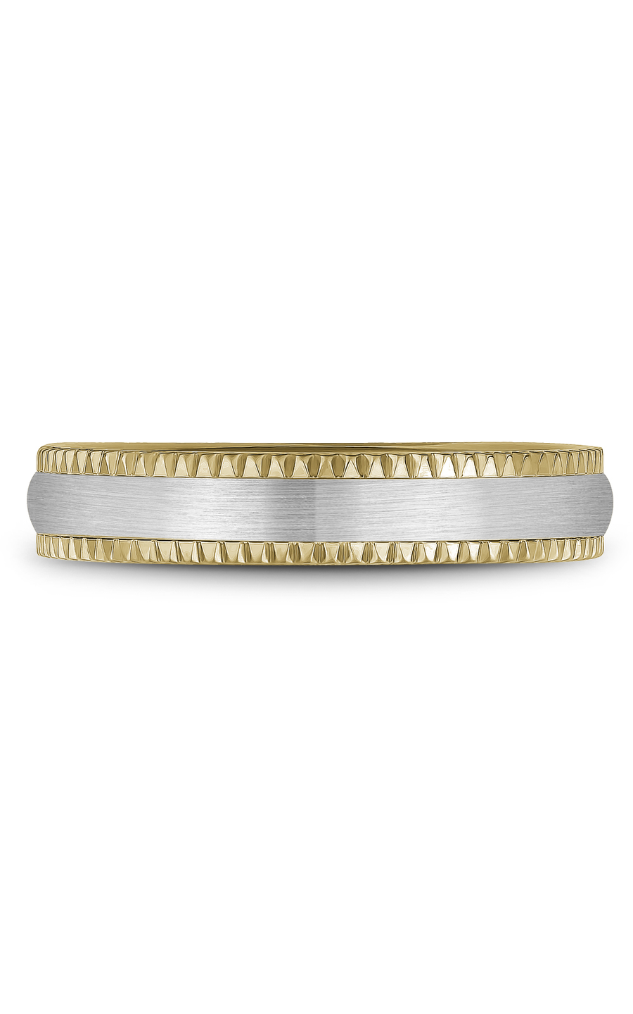 Bleu Royale Men's Wedding Band Ring - 14K White Gold Comfort Fit Polished Finish for Men | Perfect for Engagement, Anniversary & Special Occasions