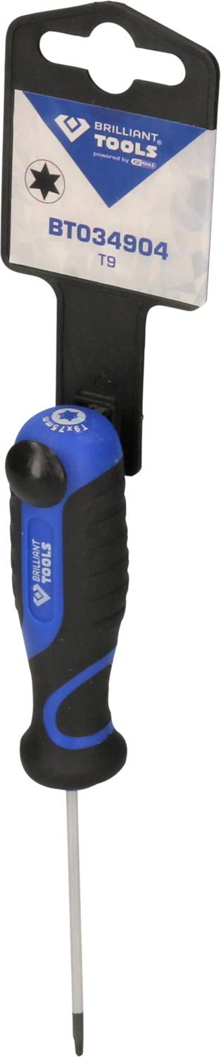 BRILLIANT TOOLS TORX Screwdriver T9 - Precision Repair for Electronics & DIY