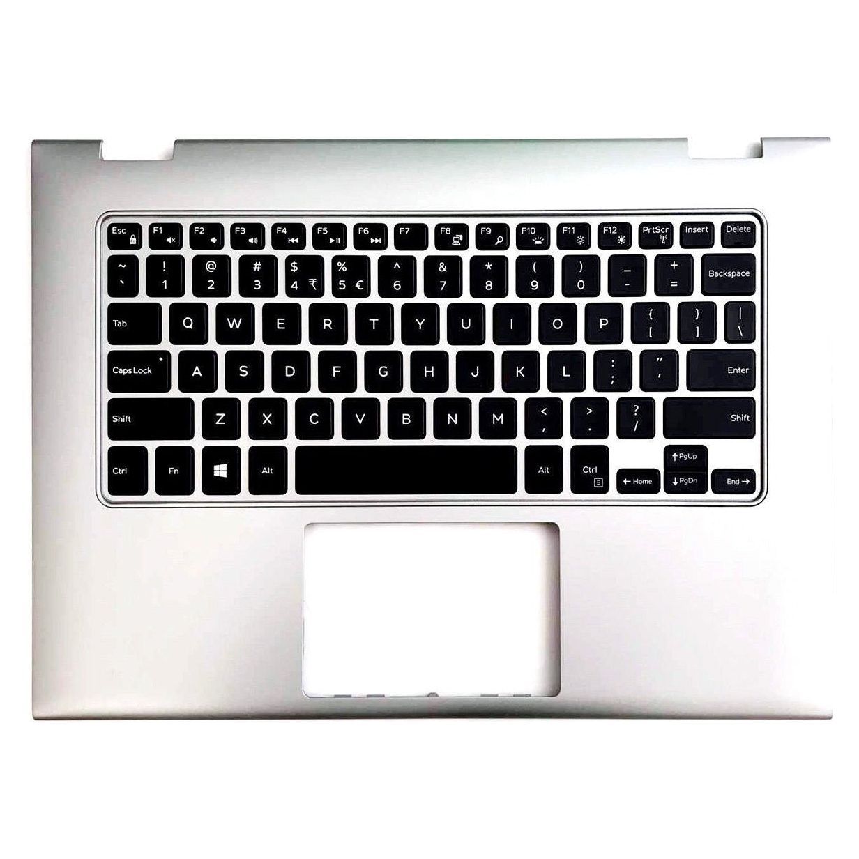 Dell Inspiron 13 7000 Series Laptop Backlit Keyboard Palmrest Case (Models 7347/7348/7352/7353/7359) - US Version V5CHP | Replacement Part for Typing Comfort & Laptop Protection