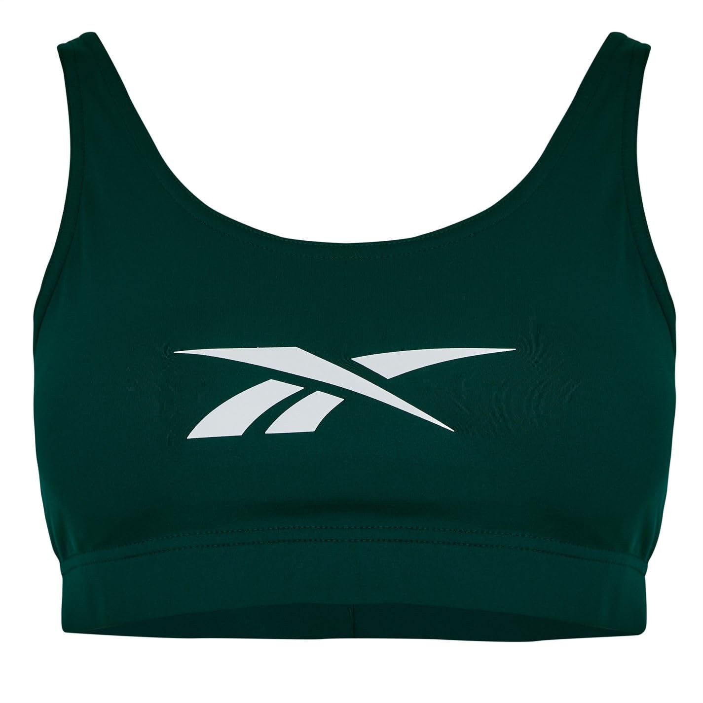 Reebok Workout Ready Big Logo Sports Bra for Women - High Support Activewear for Gym, Running & Yoga