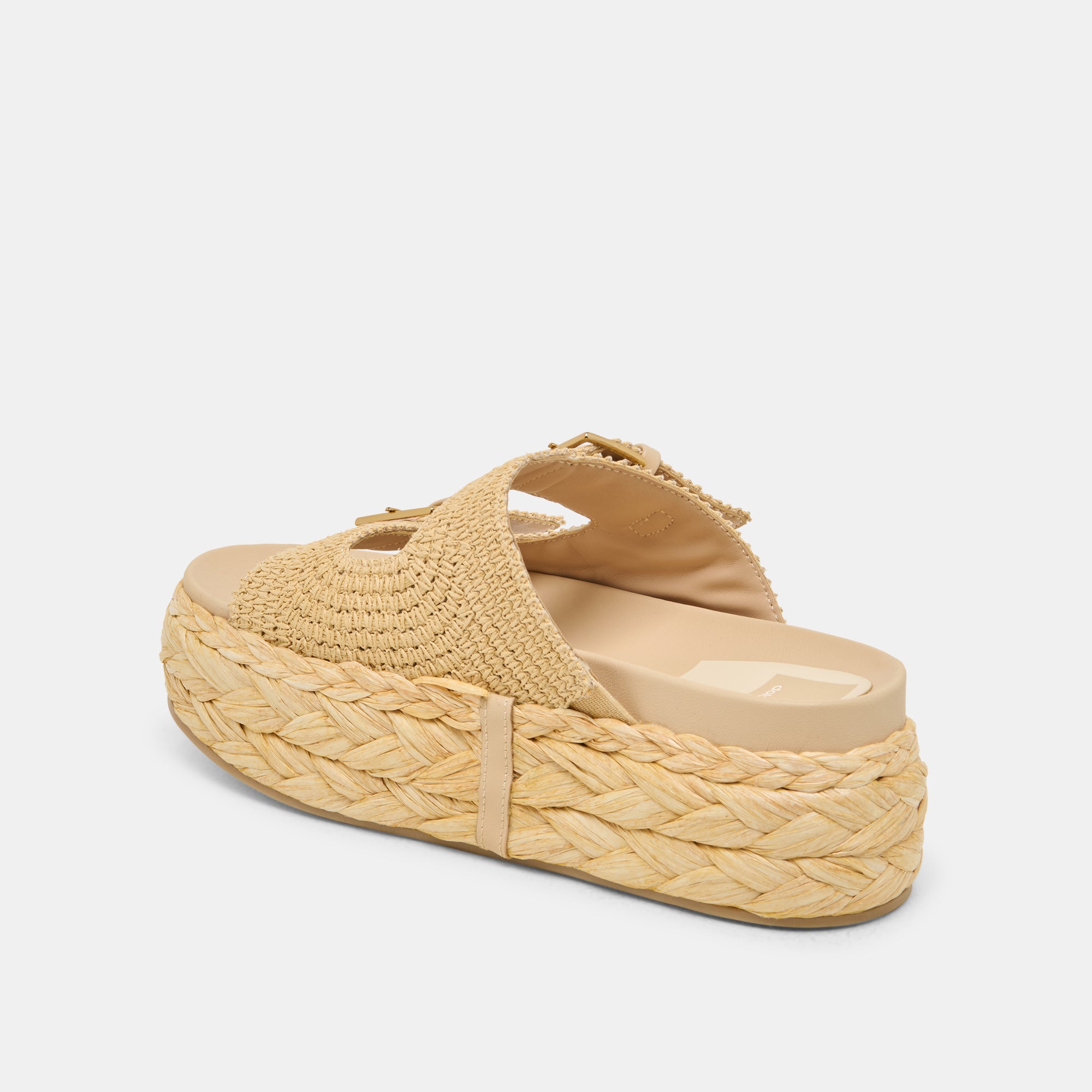 FALYN Women's Woven Raffia Sandals - Lightweight Natural Comfort for Beach, Vacation & Summer Outfits