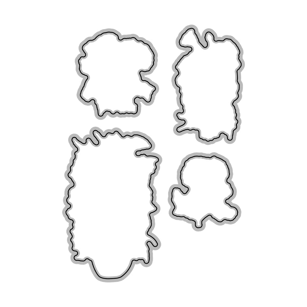 Spring Summer Floral Clear Stamps & Metal Dies Set for Card Making, Scrapbooking, DIY Crafts - Perfect for Greeting Cards, Invitations, and Home Decor Projects