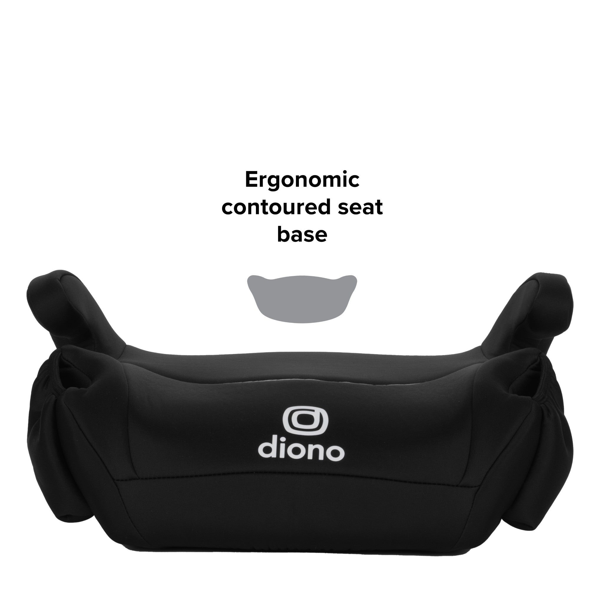 Diono Solana Backless Booster Car Seat - 2 Pack | Lightweight & Portable for Travel, School Carpool & Everyday Use