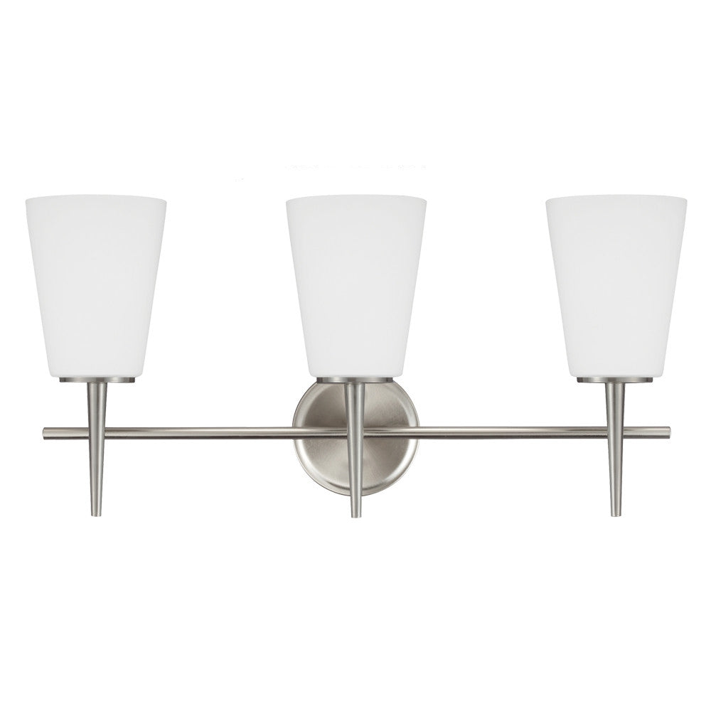 Driscoll LED Bathroom Light Fixture - Waterproof Vanity Light for Bathroom, Bedroom, and Hallway - Modern Sconce Lighting with Adjustable Brightness (Perfect for Makeup, Shaving & Ambient Lighting)