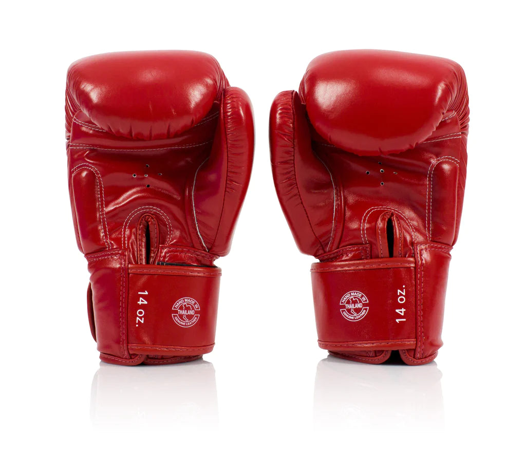 Fairtex BGV19 Deluxe Tight Fit Boxing Gloves for Training, Sparring & Muay Thai - Premium Leather MMA Gloves for Men & Women