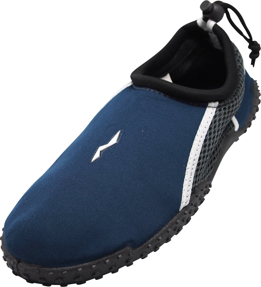 NORTY Wave Aqua Sock - Men's Water Shoes for Swimming, Beach & Water Sports - Lightweight Quick-Dry Swim Shoes with Drainage Holes - Perfect for Pool, Surfing, Kayaking & Outdoor Activities