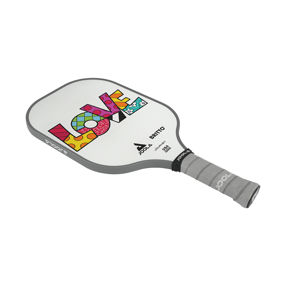 JOOLA BRITTO Pickleball Paddle - Premium Carbon Fiber Surface with Cushion Grip - USA Pickleball Approved - Perfect for Indoor & Outdoor Games, Tournaments & Recreational Play