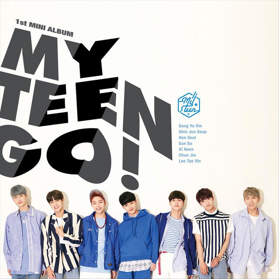 MYTEEN 1ST MINI ALBUM 'MYTEENGO' K-POP CD + Official Poster - Perfect for K-POP Fans Collection and Room Decor