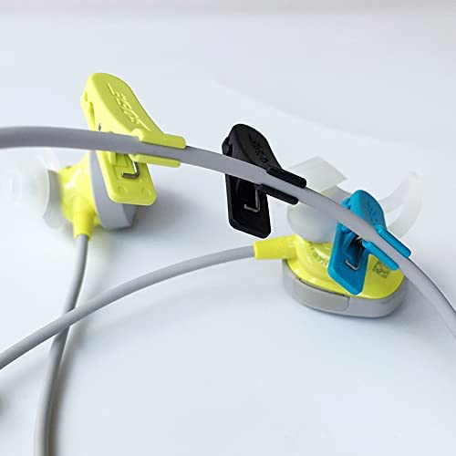 Bose SoundSport Wireless Headphones Replacement Cable - Durable Headset Cord with Clip & Holder Organizer (Blue) | Perfect for Workouts, Travel & Daily Commute