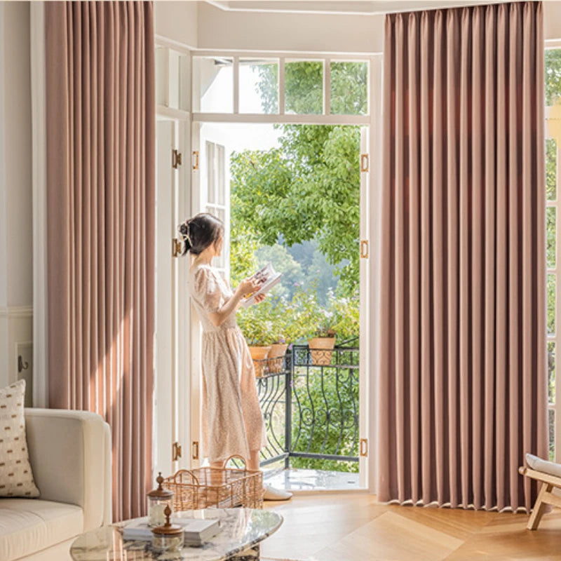 Claire Polyester Wavy Pattern Curtain Swatch - Elegant Window Treatment for Living Room, Bedroom & Home Decor