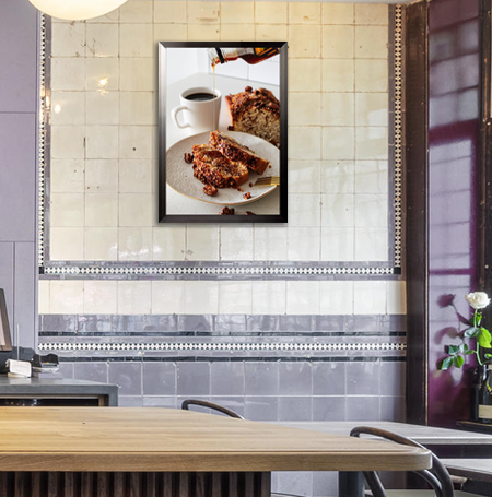 20x30 Poster Frame - Carbon Steel SwingFrame for Wall Display - Perfect for Home, Office, and Gallery Decor