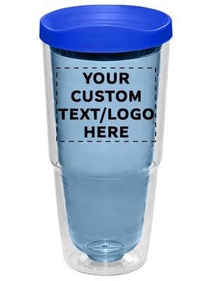 Custom - Blue w/o Straw