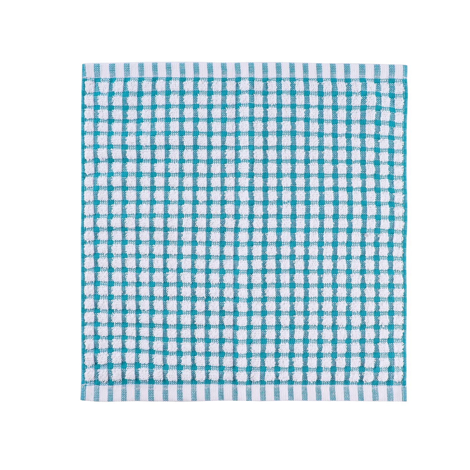 100% Cotton Kitchen Dish Cloths for Washing Dishes, 30.5 x 30.5 cm, Absorbent Cleaning Rags, Pack of 8, Quick-Drying Cleaning Towels - Perfect for Dishwashing, Counter Cleaning, and Household Chores