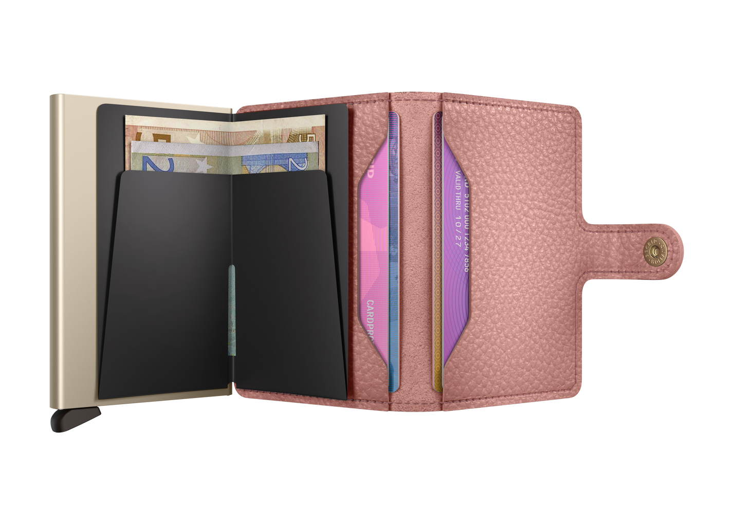 SECRID Miniwallet Pebble - Compact RFID Blocking Wallet for Men & Women | Perfect for Travel, Everyday Use & Minimalist Lifestyle