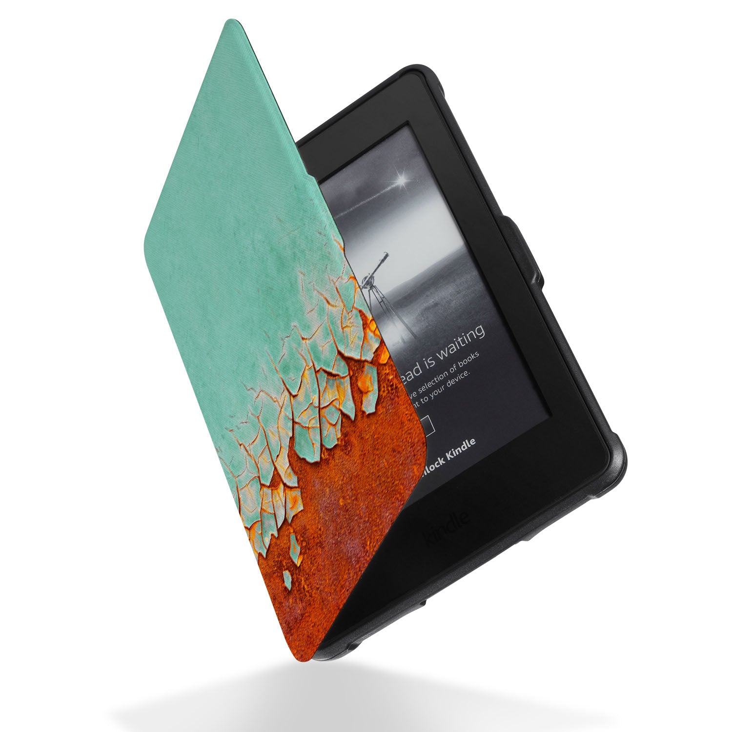 Premium Kindle Case - Rusted Metal Design | Durable & Stylish Cover for Kindle E-Reader | Perfect for Travel, Work & Daily Use