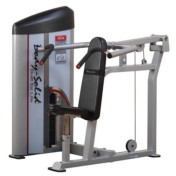 Body Solid Pro ClubLine Series 2 Shoulder Press Machine - Commercial Grade Gym Equipment for Home & Professional Use - Perfect for Shoulder Workouts & Strength Training