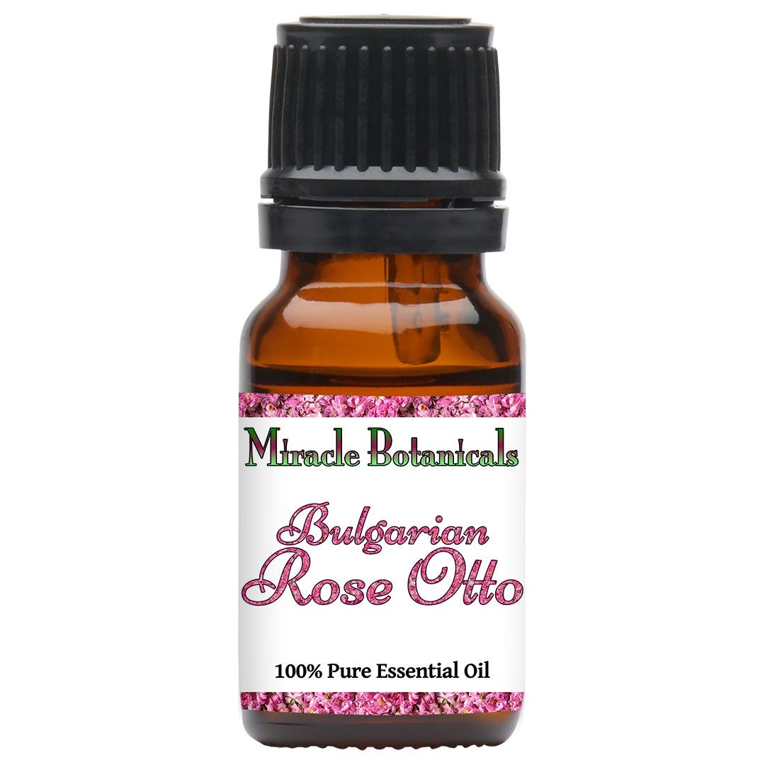 Premium Bulgarian Rose Essential Oil - 100% Pure Rose Otto (Rosa Damascena) for Aromatherapy, Skincare & Relaxation | Perfect for Diffusers, Massage & DIY Beauty Products