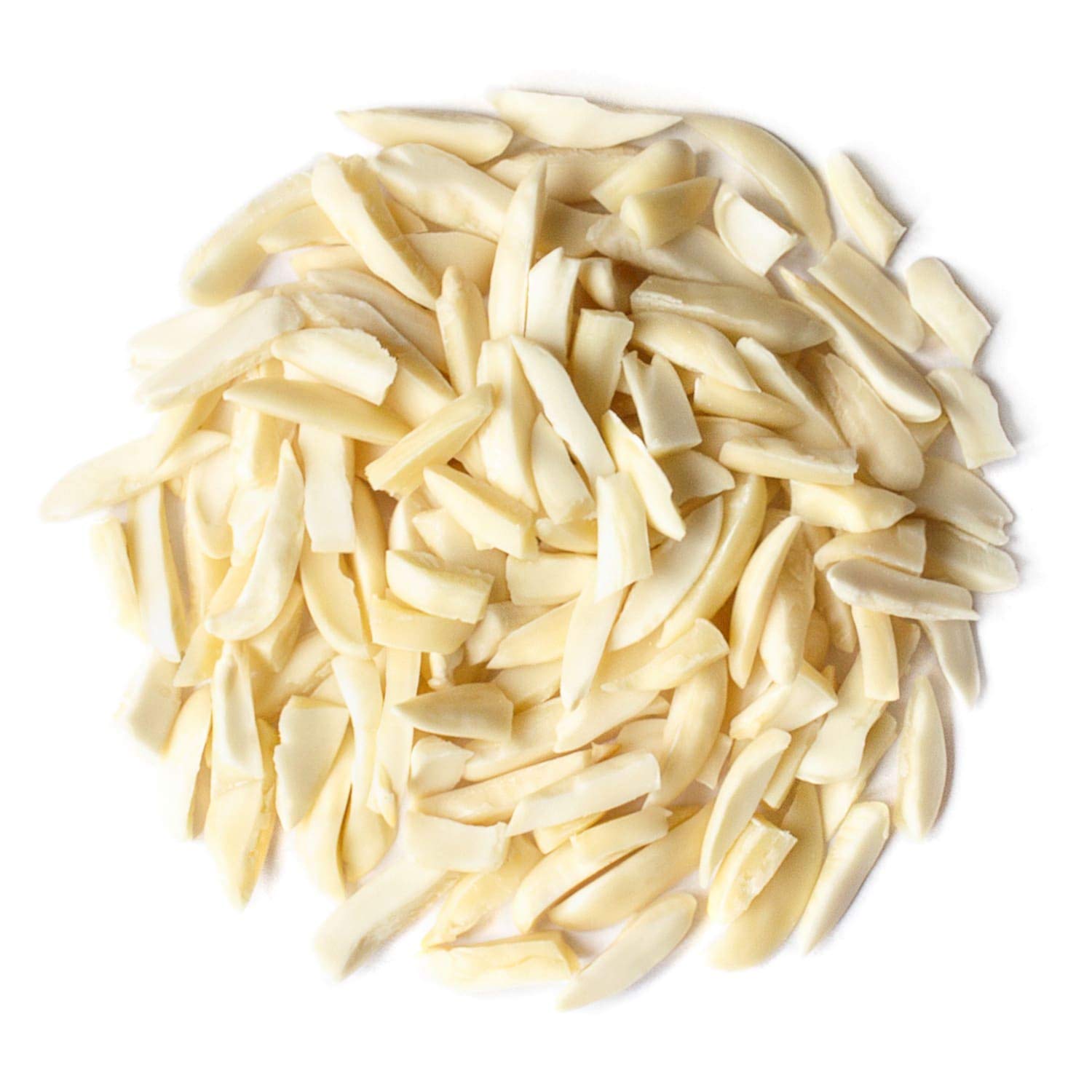 Food to Live - Blanched Slivered Almonds, 12 Pounds | Raw Chopped Almonds | Unsalted, Vegan, Keto & Kosher Certified | High in Protein, Vitamin E & Riboflavin | Perfect for Baking, Cooking, Salads & Healthy Snacks | Bulk Almonds for Meal Prep & Keto Diet
