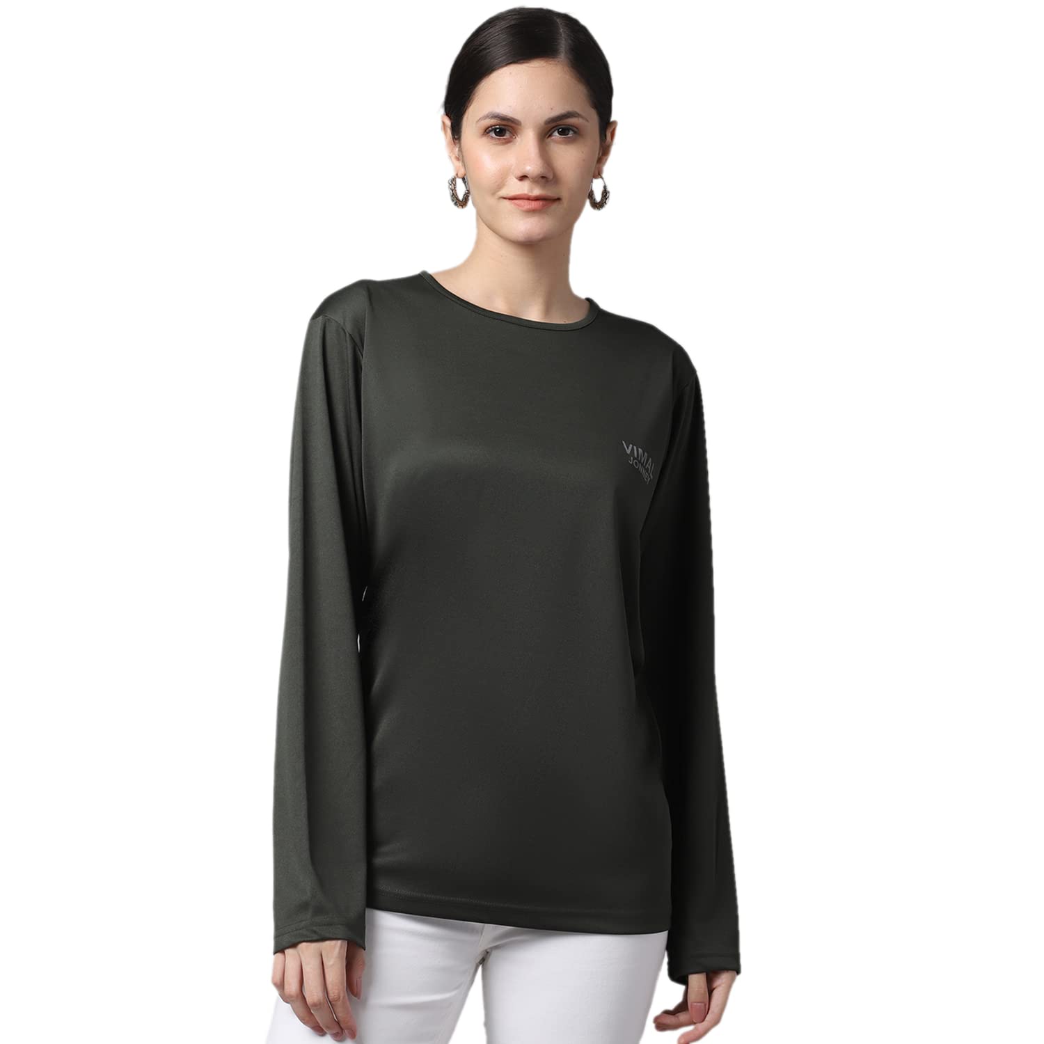 Mack JONNEY Women's Regular Fit Multicolor Long Sleeve T-Shirts (Pack of 2) - Comfortable Casual Wear for Everyday & Office Use - MACK632595