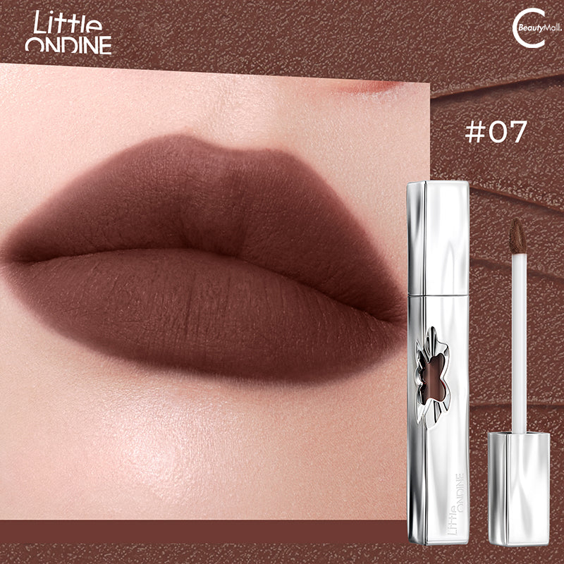 Little Ondine Heart Petal Lip Mud - Hydrating & Long-Lasting Lip Mask for Dry Lips | Perfect for Night Care & Makeup Prep | Cruelty-Free & Vegan Lip Treatment