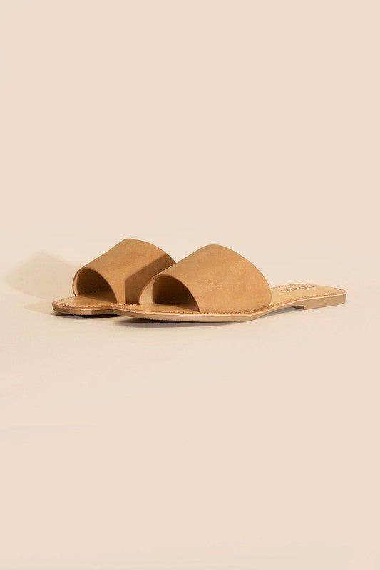 Airway S Flat Slides - Comfortable & Stylish Women's Sandals for Summer, Beach, and Casual Wear
