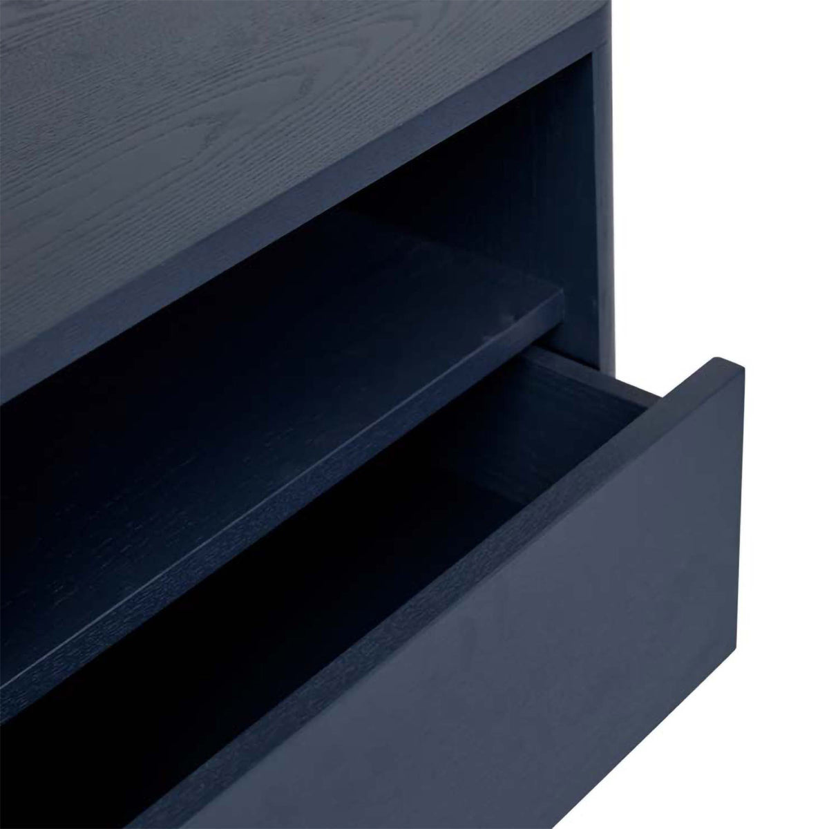 Modern Open Bedside Table - Minimalist Nightstand with Storage Shelf for Bedroom, Living Room & Office - Perfect for Small Spaces, Books, Alarm Clock & Decor
