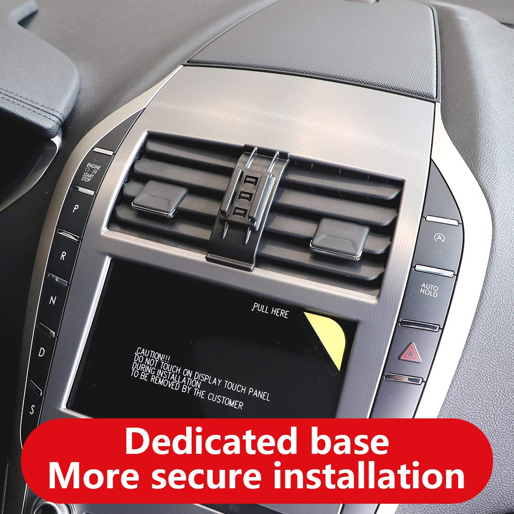Premium Car Phone Holder for 2017-2020 Lincoln MKZ - Universal Air Vent & Dashboard Mount - Secure Hands-Free Navigation Bracket - Ideal for Road Trips, Commuting & GPS Use