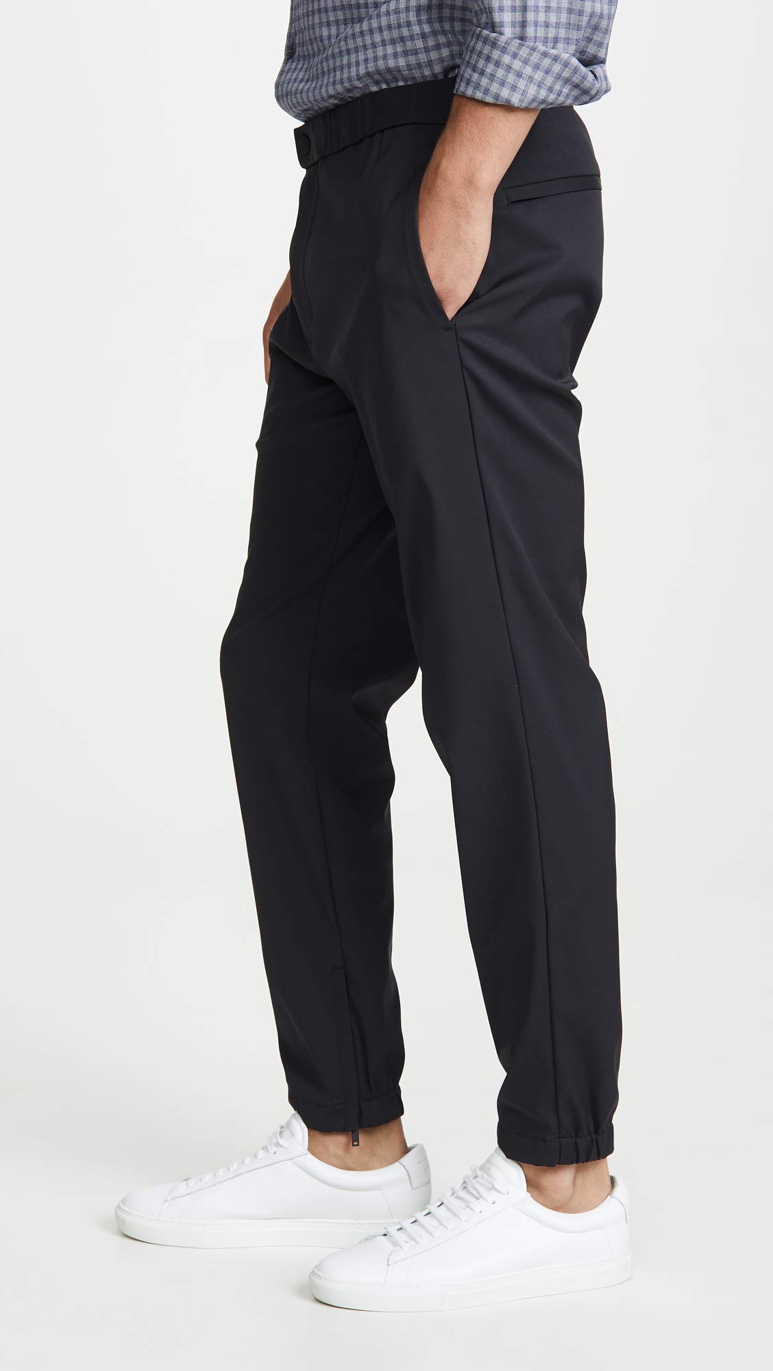 Theory Men's Terrance Neoteric Tapered Dress Pants - Slim Fit Office Trousers for Business Casual & Formal Wear