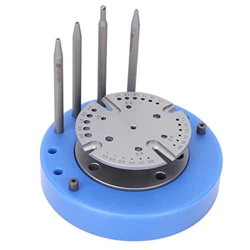 Watch Movement Balance Wheel Holder - Alloy & Plastic Watch Repair Tool for Adjusting Hairspring & Balance Wheel | Portable Watchmaker Stand for Precision Watch Repair & Maintenance
