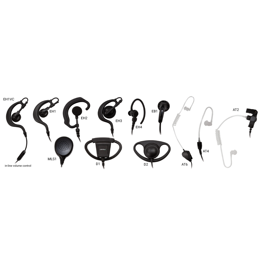 Impact G2W 2-Wire Quick Disconnect Earpiece - Secure Police & Security Headset for Clear Communication - Ideal for Law Enforcement, Security Guards & Surveillance Teams