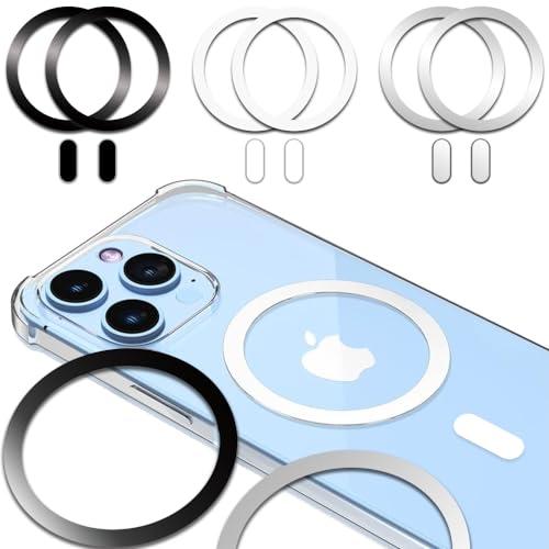 Black White Silver 6p