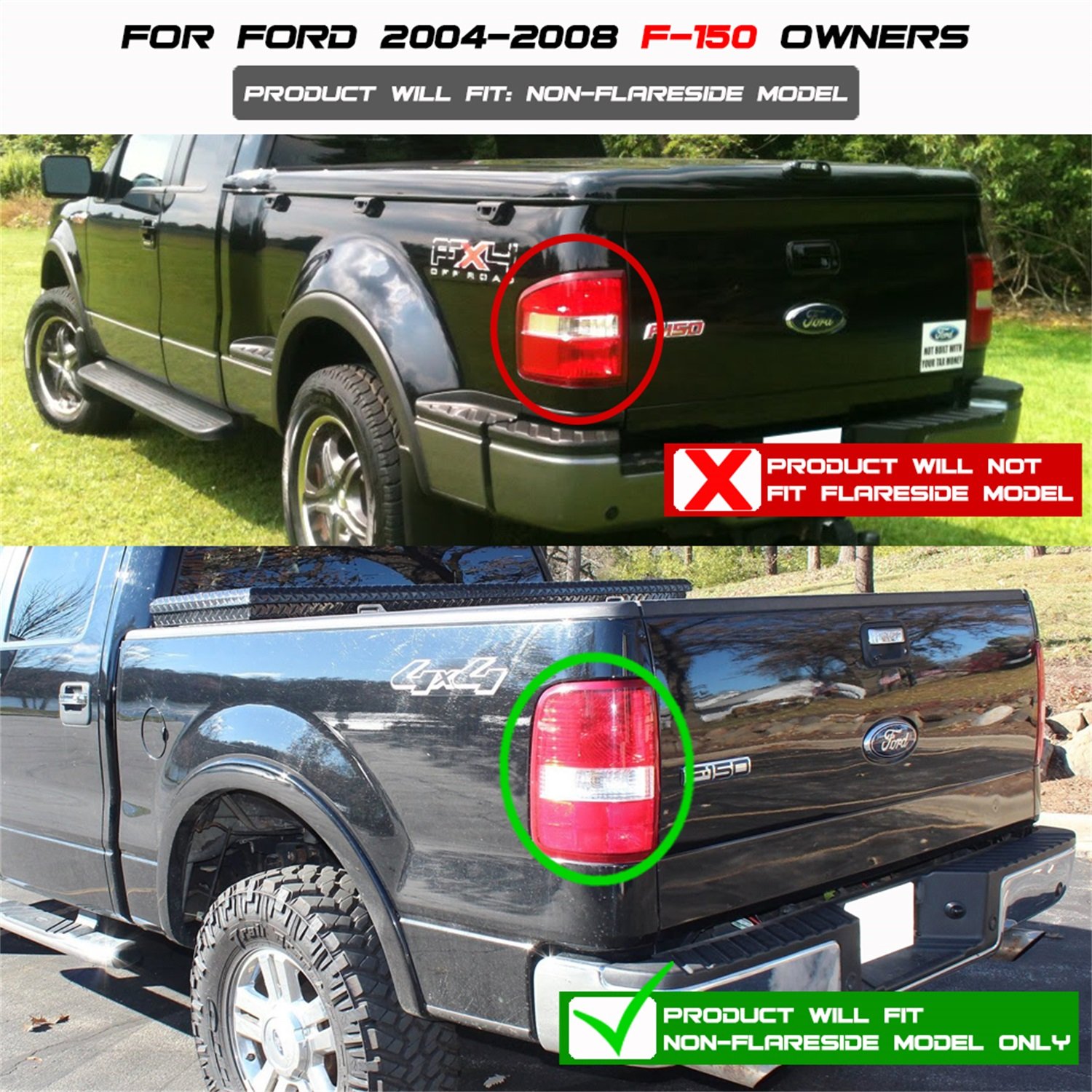 Spyder Auto 5078131 LED Tail Lights Black/Smoked - High-Performance Aftermarket Brake Lights for Trucks & SUVs