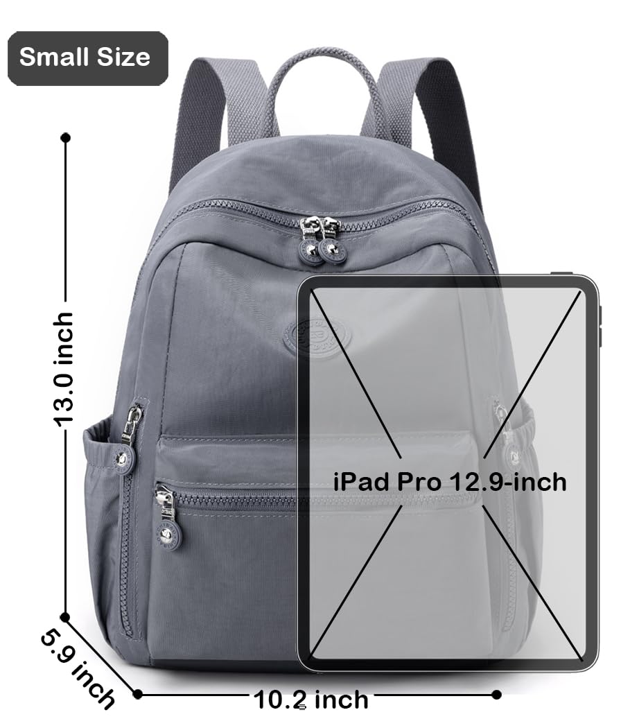 Stylish Women's Mini Backpack Purse - Collsants Small Casual Daypack for Everyday Use (Grey) | Perfect for Travel, Work & Shopping