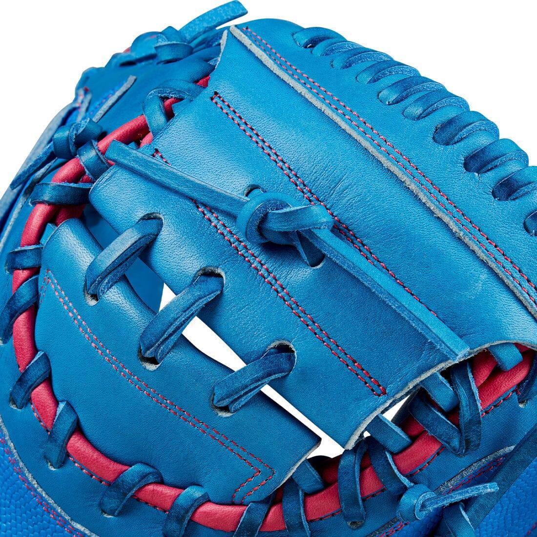 2024 Wilson Autism Speaks A2000 CM33SS 33-Inch Baseball Catcher's Mitt - WBW10210733 | Professional-Grade Leather Glove for Youth & Adult Players | Perfect for Games, Training & Practice