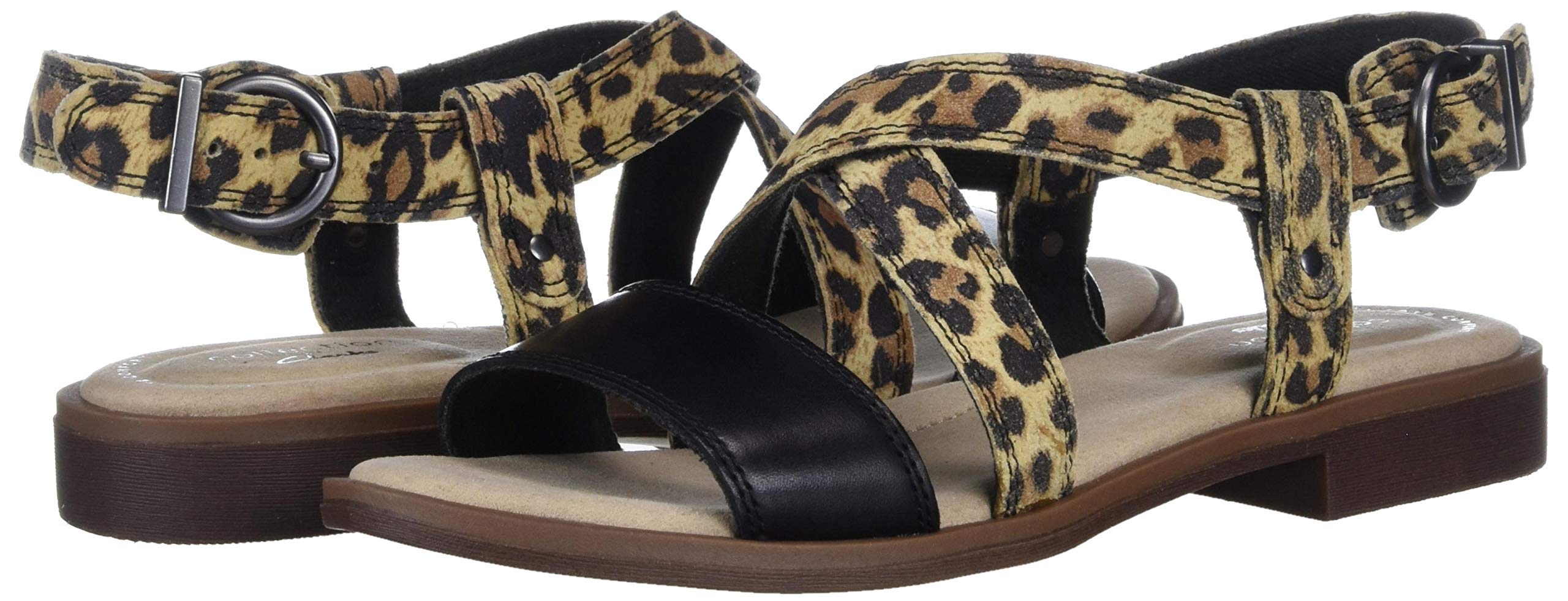 Clarks Women's Declan Spring Sandal - Comfortable Casual Sandals for Women | Breathable & Lightweight Summer Shoes | Perfect for Beach, Vacation & Everyday Wear