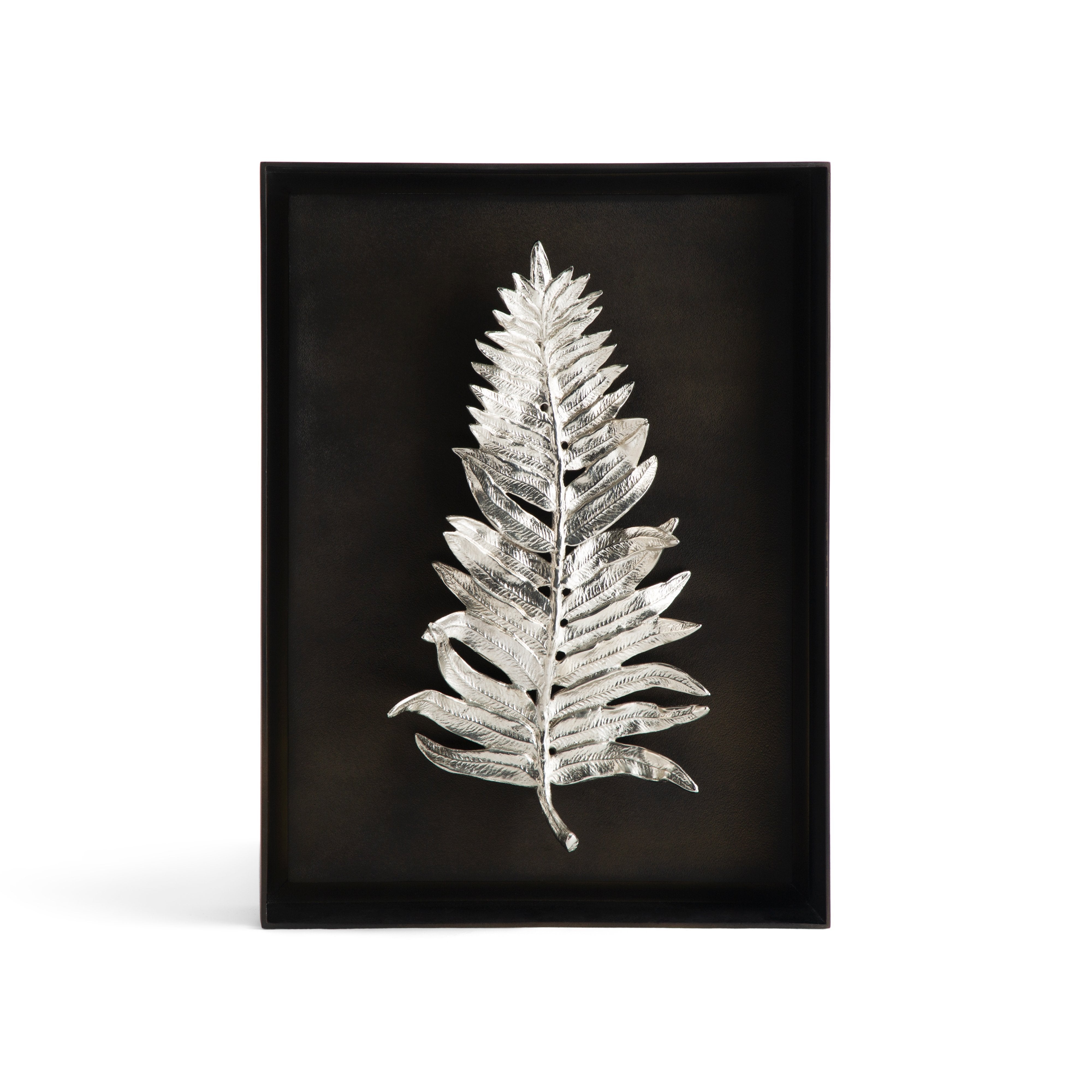 Fern Shadow Box Frame - Preserved Real Ferns in Glass Display for Home Decor, Wedding Centerpieces & Wall Art - Perfect for Nature Lovers & Botanical Decor
